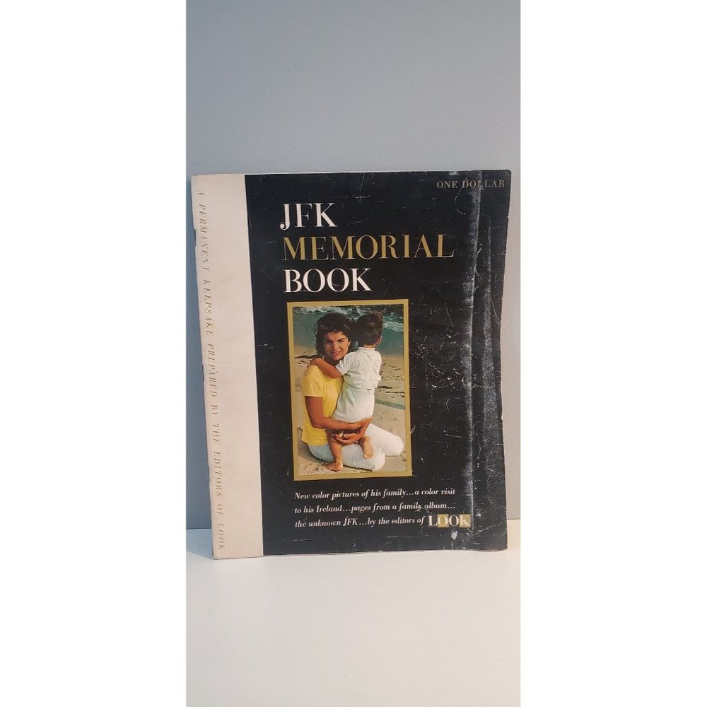 1964 Look JFK Memorial Book Vintage Collectibles
